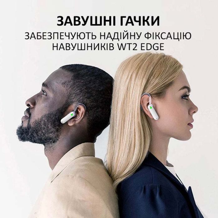 Чохол для навушників перекладача Timekettle WT2 Edge + силіконові насадки + гачки вушні, чорний