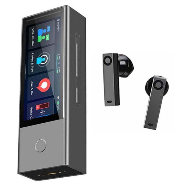 Голосовий перекладач Timekettle X1 + автономні навушники, 42 мови, онлайн, офлайн, комплект 4 шт.