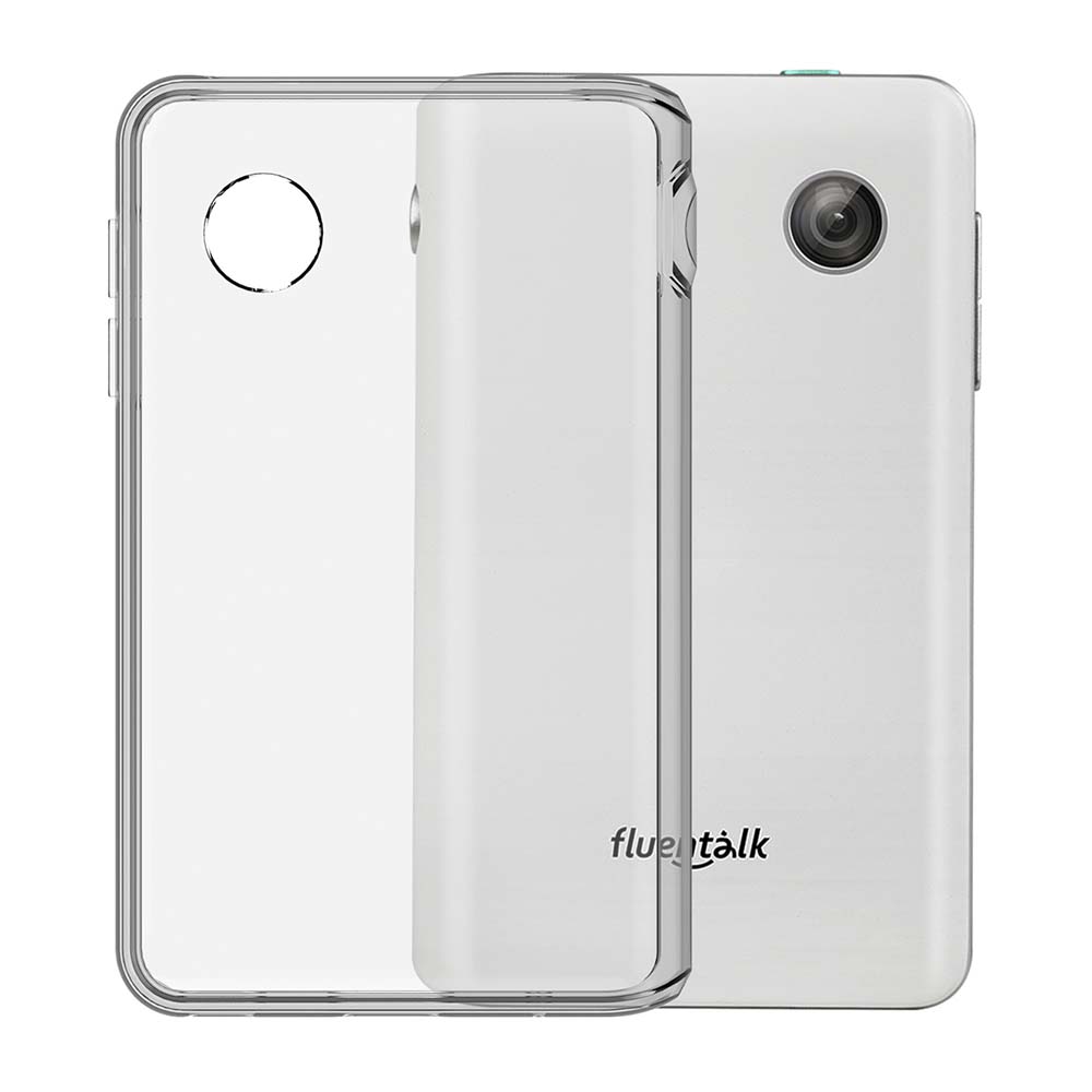 Прозорий силіконовий чохол для перекладача Timekettle Fluentalk T1 Mini (білий).