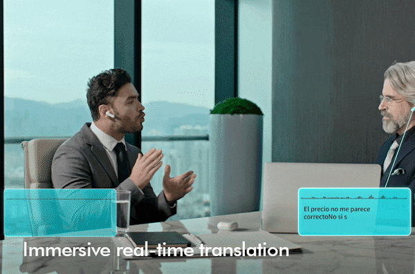 Навушники перекладачі Timekettle WT2 Edge: двосторонній синхронний переклад